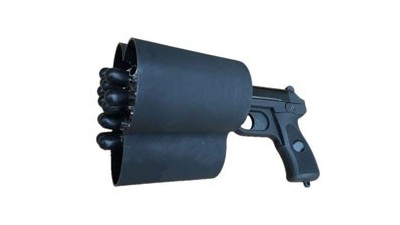 三連發(fā)網(wǎng)槍，叫網(wǎng)槍卻傷不了人！3秒內(nèi)網(wǎng)住歹徒的神器！